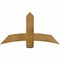 Ekena Millwork Bellingham Rough Sawn Timber Gable Bracket, Western Red Cedar, 48"W x 26"H x 4"D x 6"F, 13/12 Pitch GBW048X26X0406BEL00RWR - alternate 1